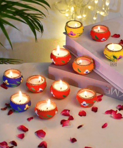 Damru Diya for Diwali Decor